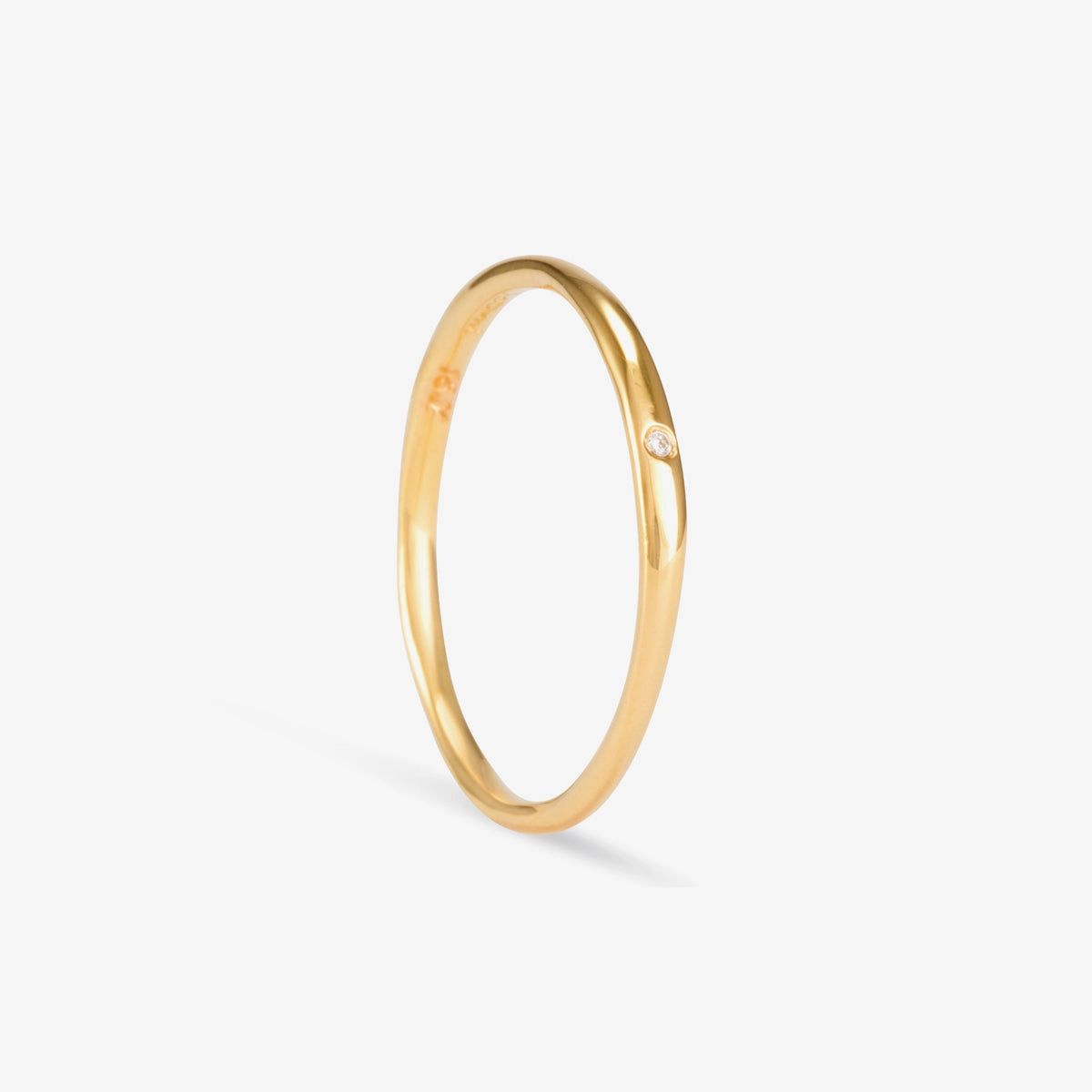 Single Diamond Band | R0201W