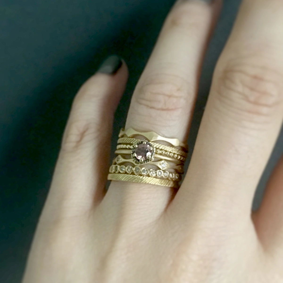 Small Brown Diamond Marrakech Ring | R7602BR