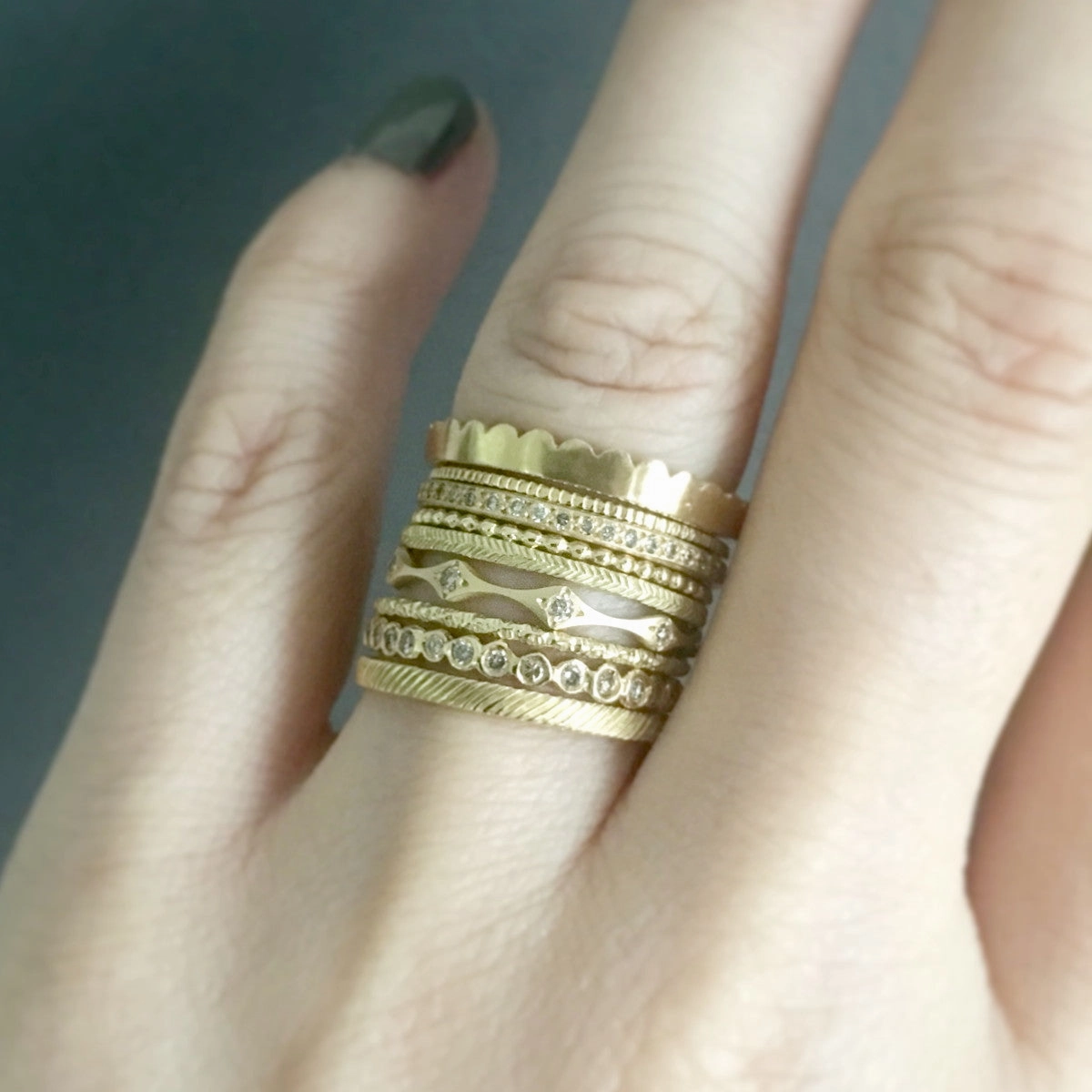 Small Brown Diamond Marrakech Ring | R7602BR