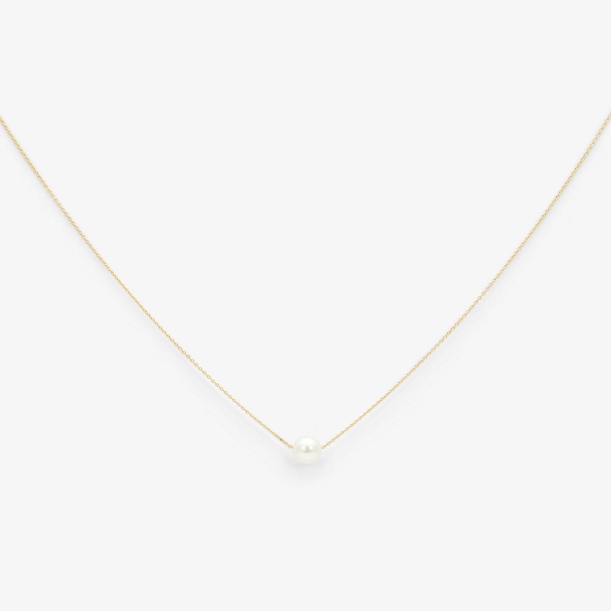 Solitary Pearl Necklace | N5501P