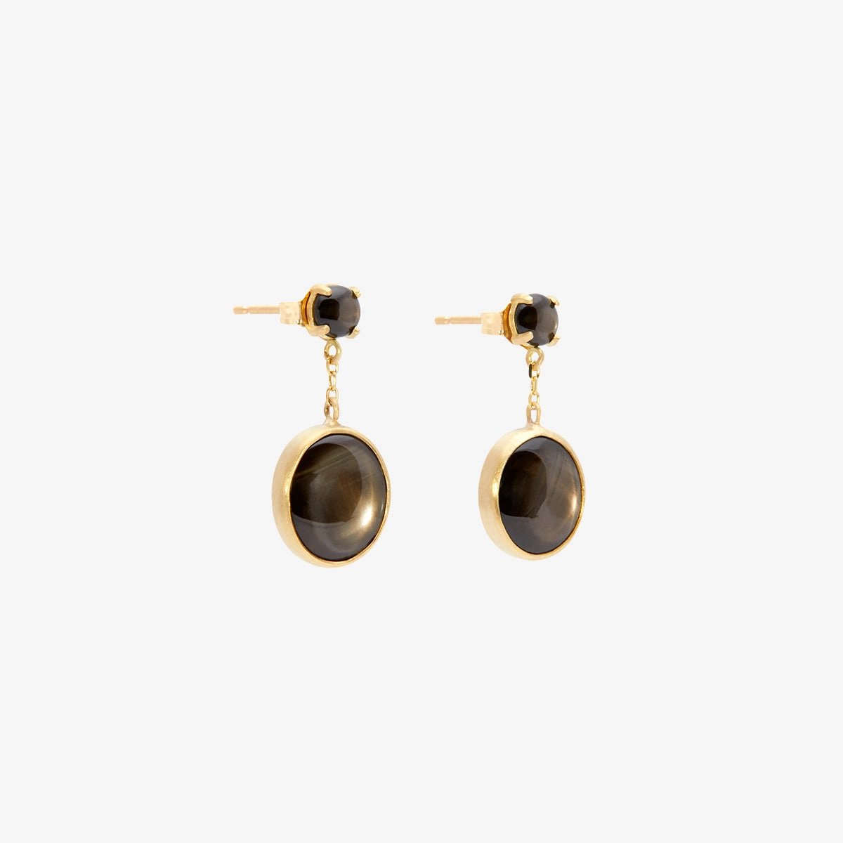 Star Sapphire Glac Earring | E8601SSBK