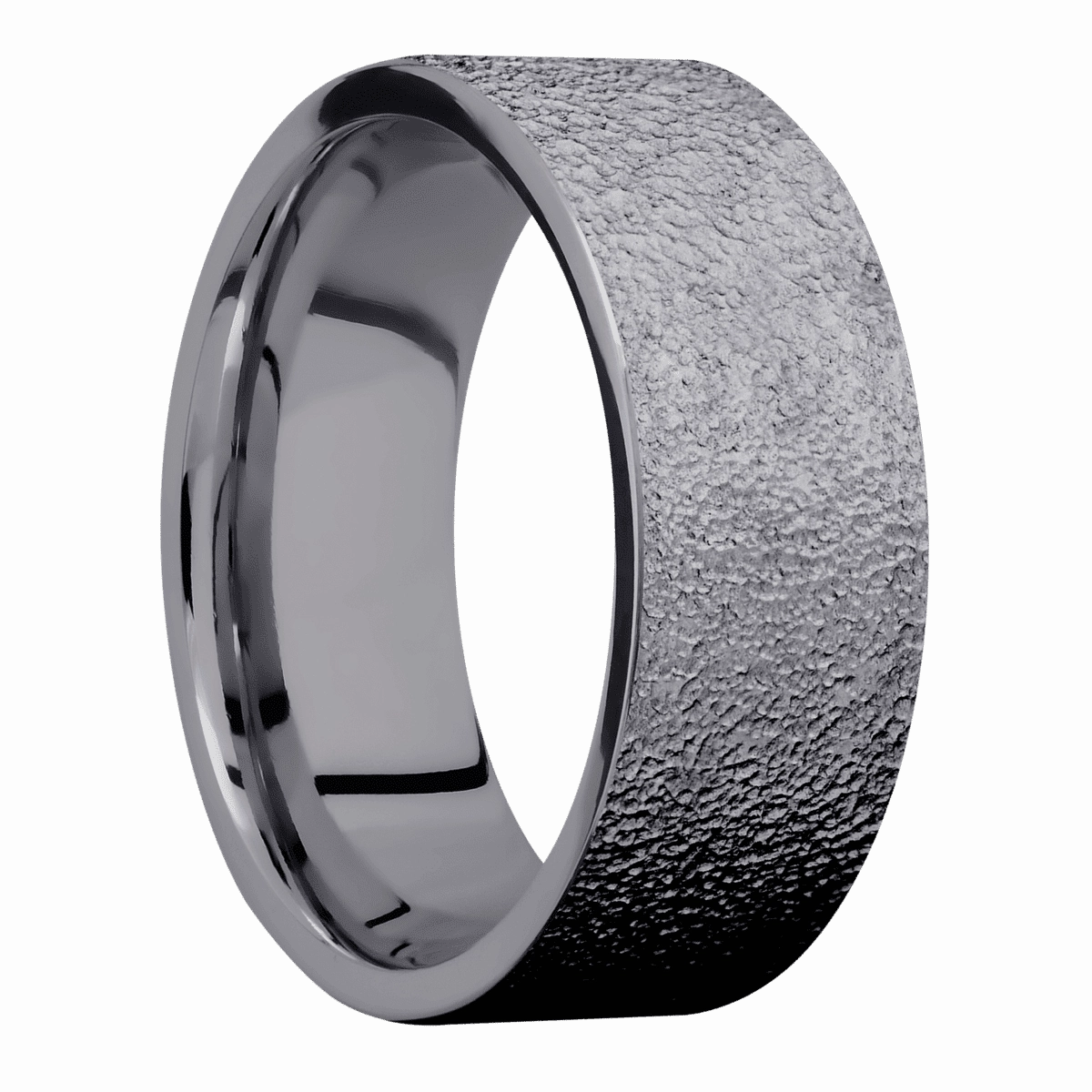 Tantalum with Stipple Finish