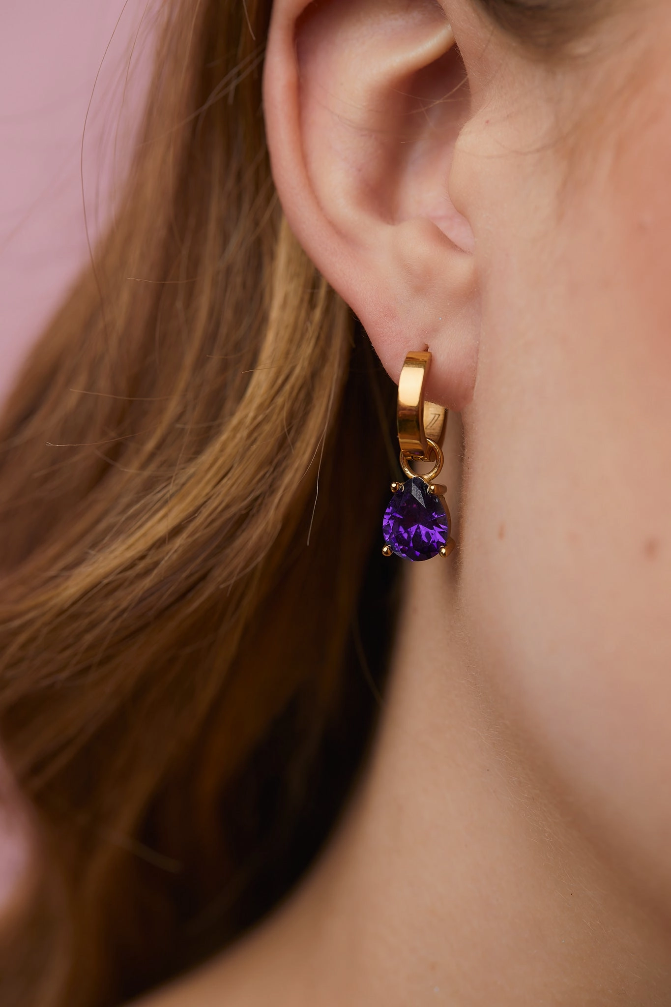 Teardrop Gemstone Charms