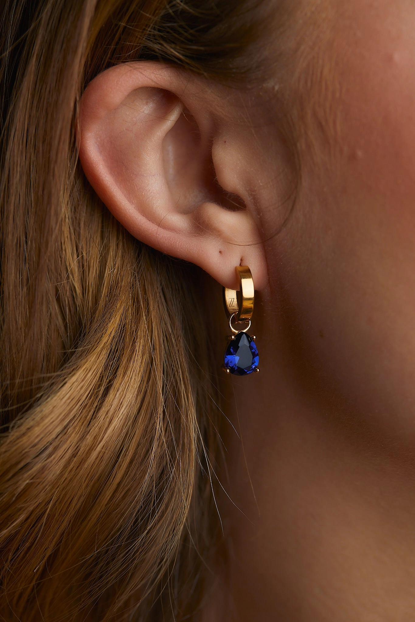 Teardrop Gemstone Charms