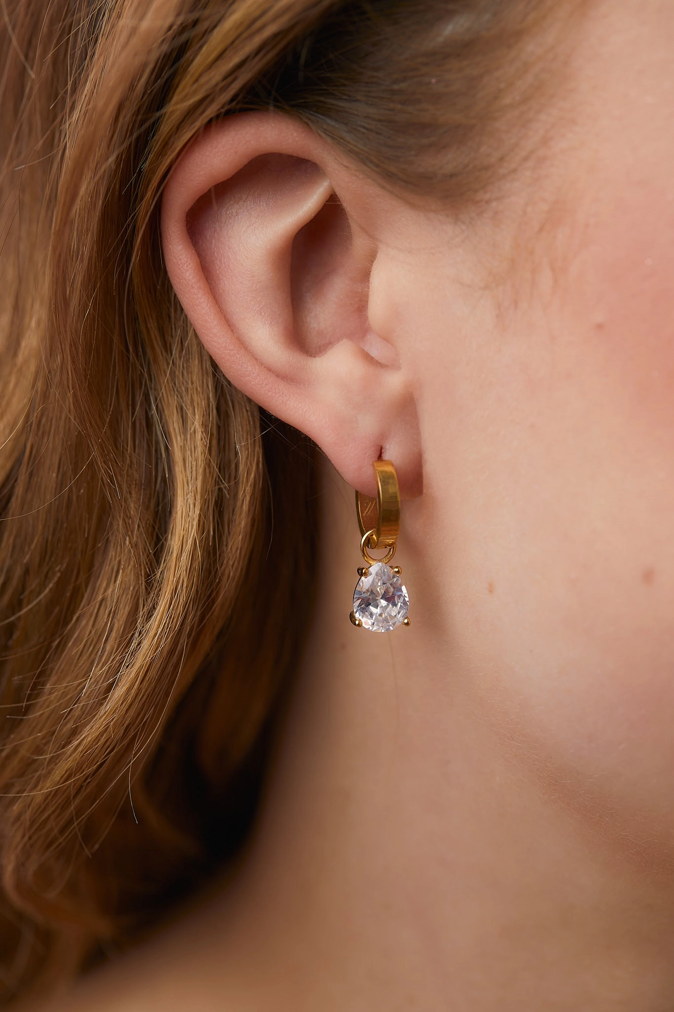 Teardrop Gemstone Charms