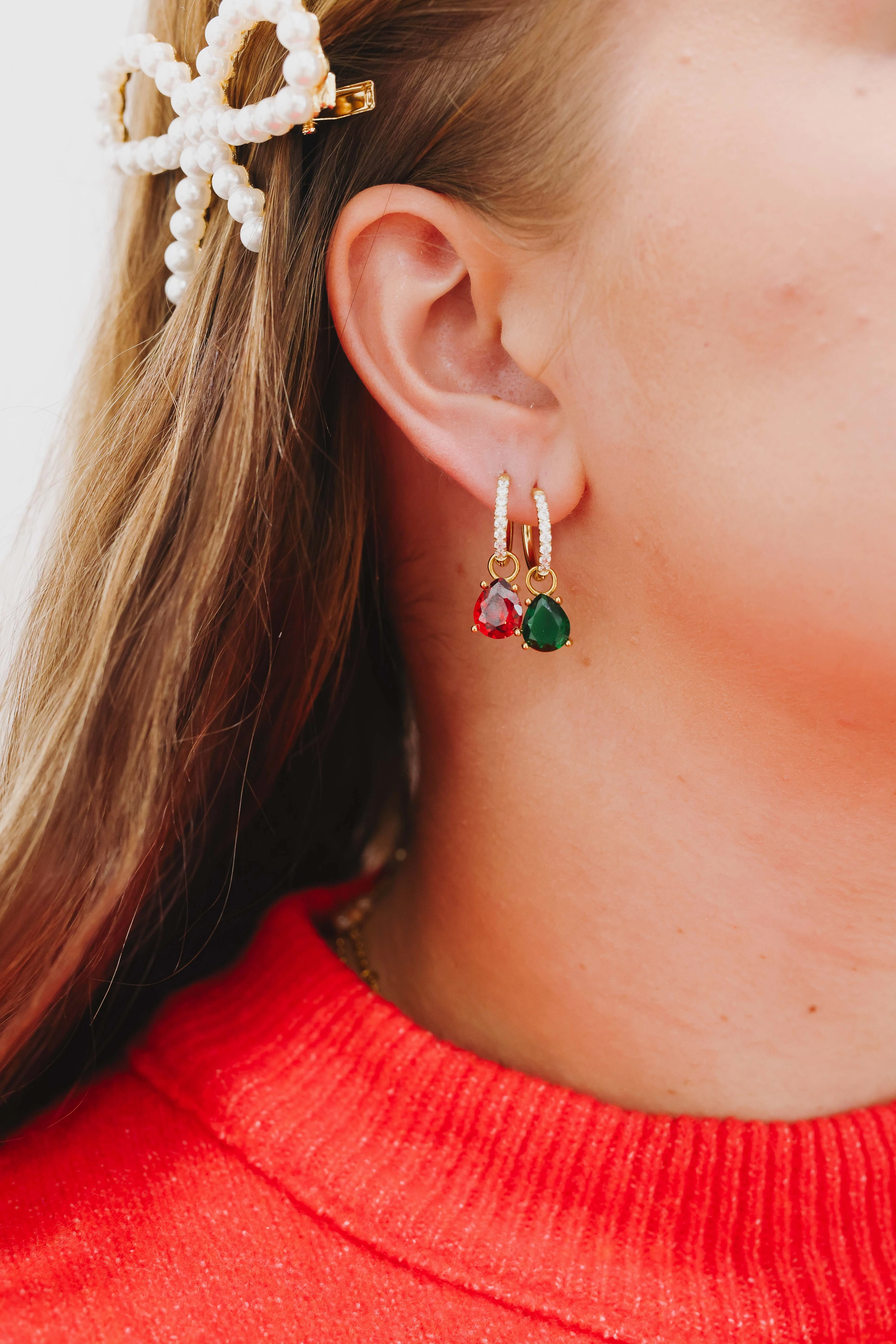 Teardrop Gemstone Charms