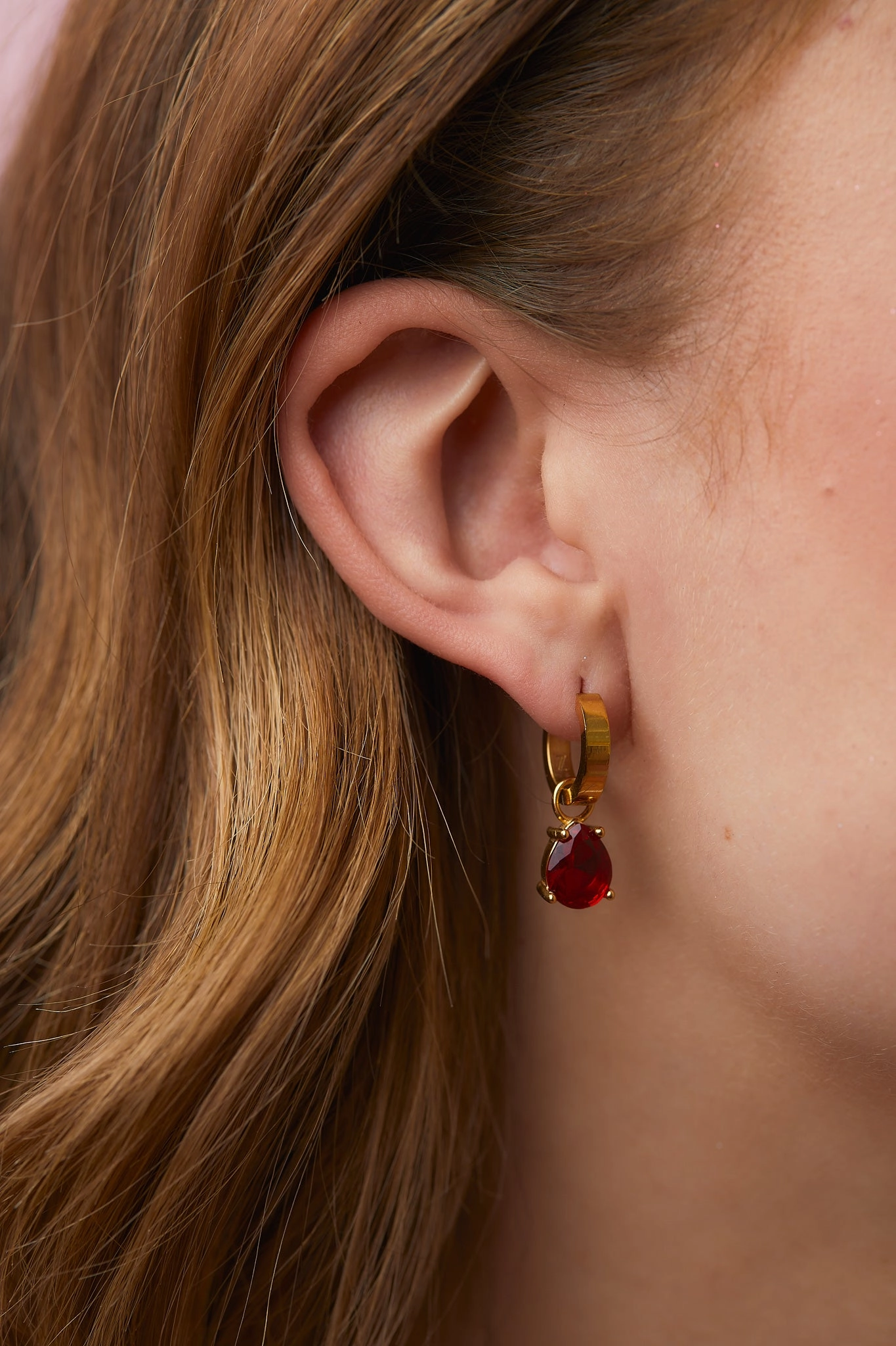 Teardrop Gemstone Charms