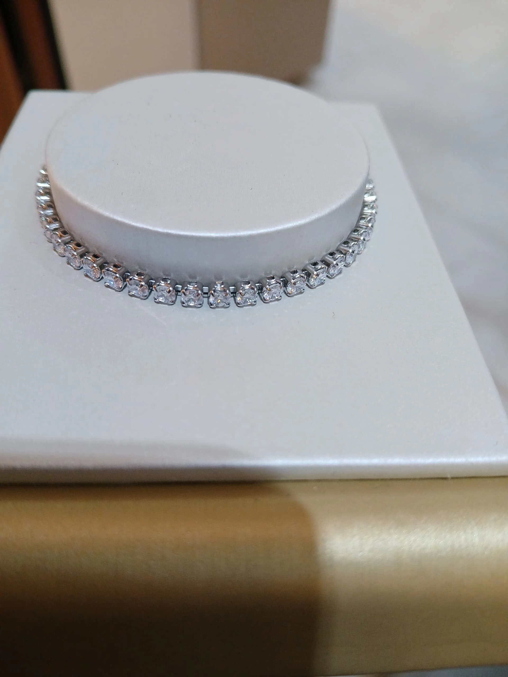 Tennis Hypoallergenic Steel Bracelet