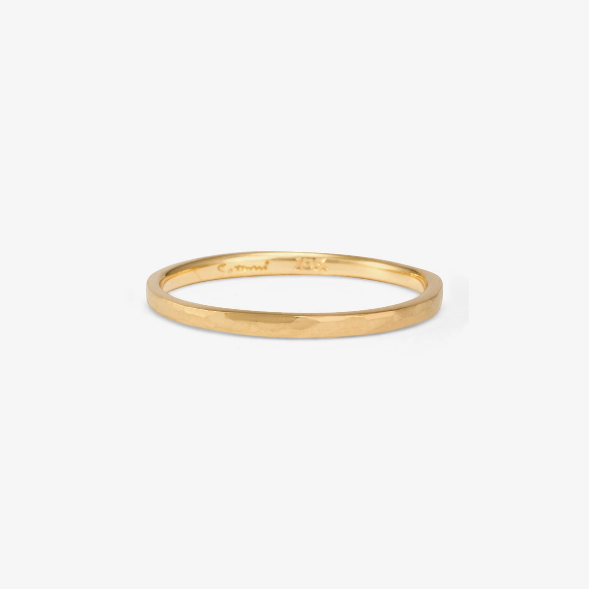 Thin Hammered Band | R4002