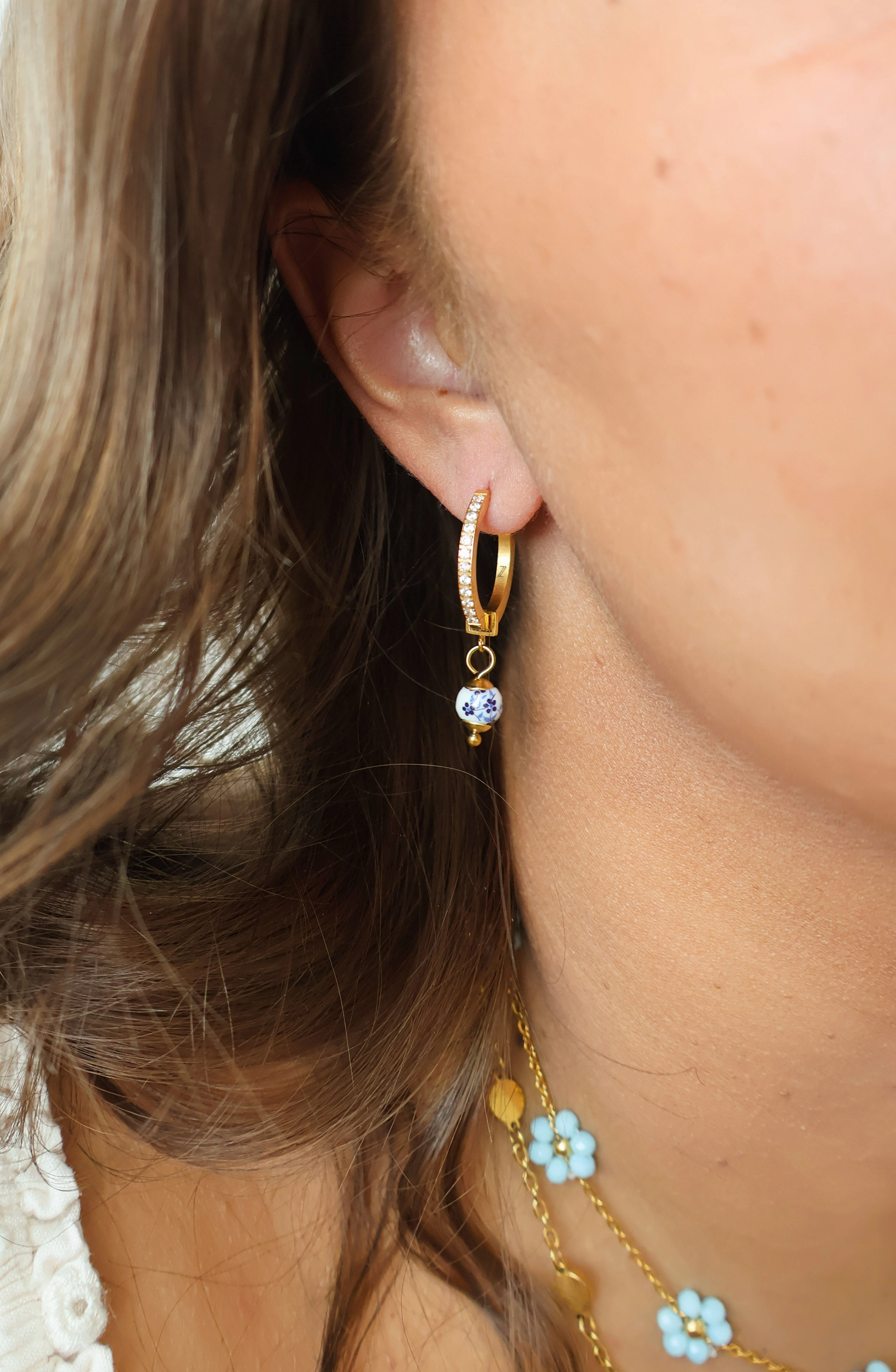 Tiny Greece Bead Charm