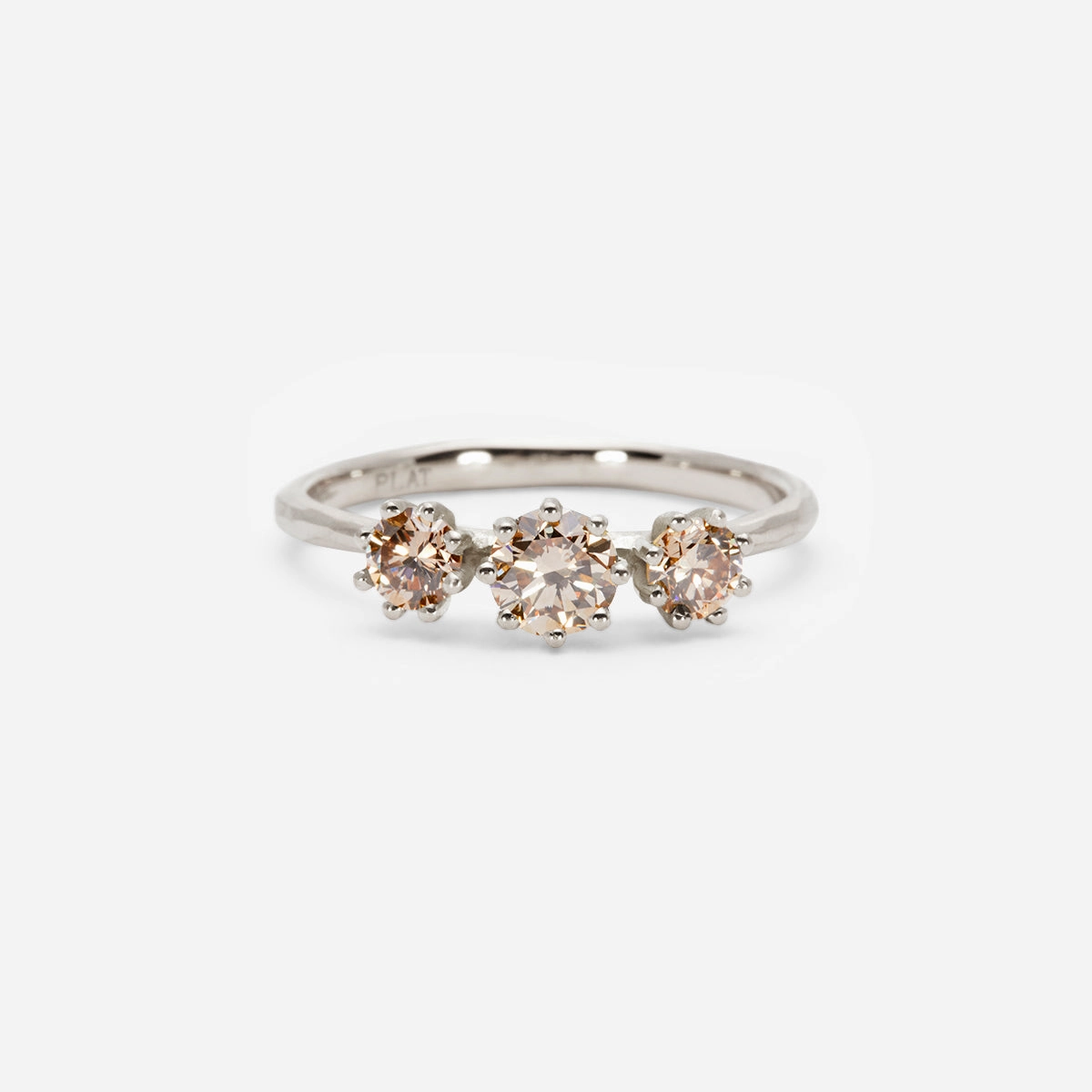 Triple Brown Diamond Blooming Ring | R19001BR