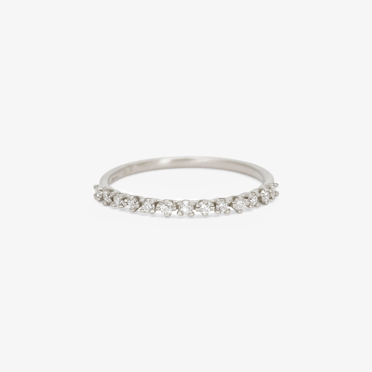 White Diamond Anadem Ring | R11801W