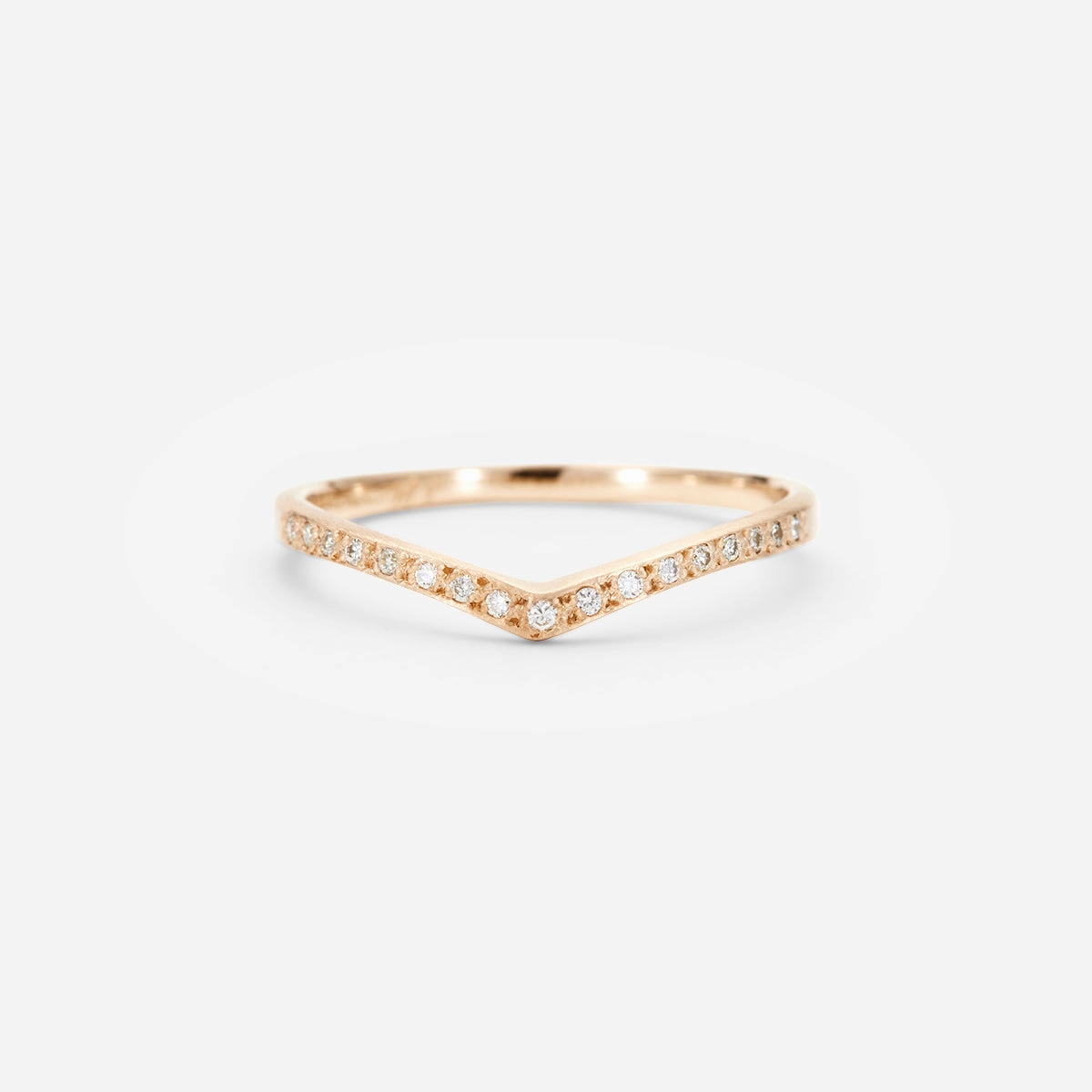 White Diamond Cresting Band | R9702W