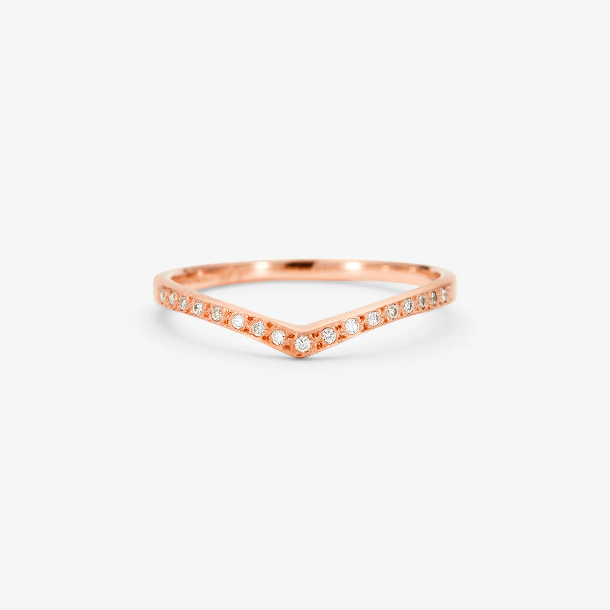 White Diamond Cresting Band | R9702W