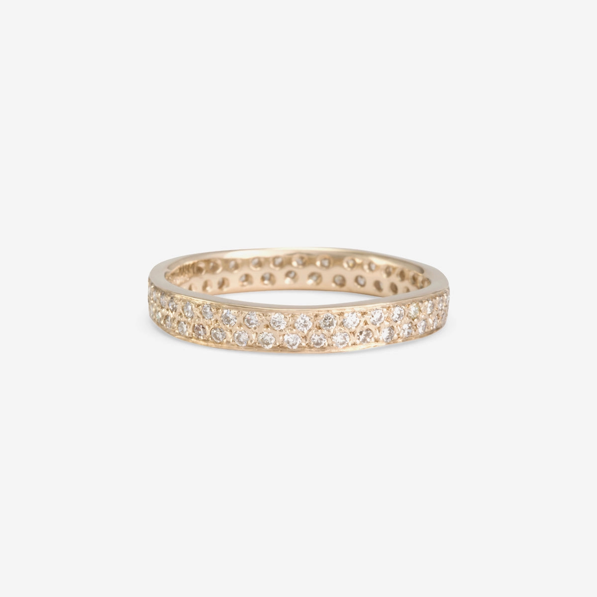 White Diamond Double Eternity Band | R7101W