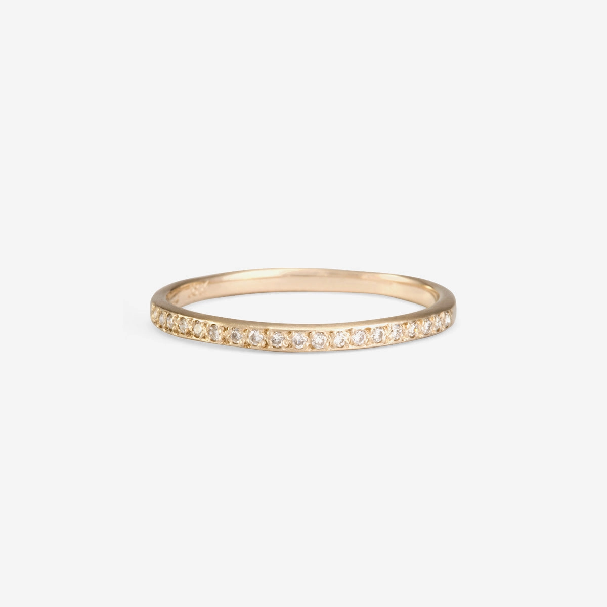 White Diamond Half-Eternity Band | R0207W