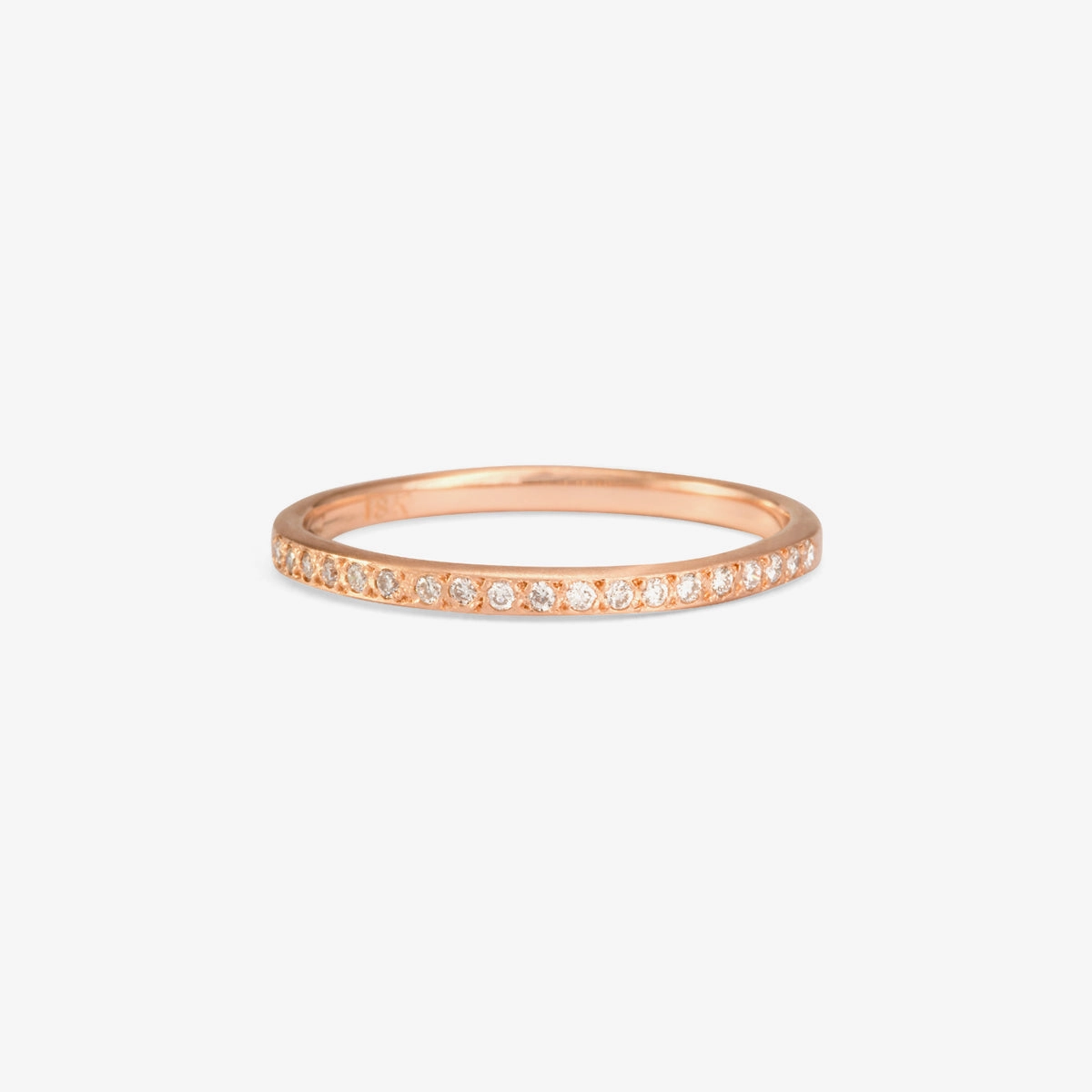 White Diamond Half-Eternity Band | R0207W