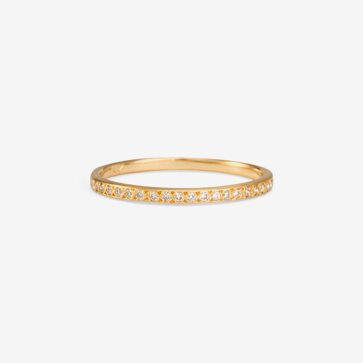 White Diamond Half-Eternity Band | R0207W