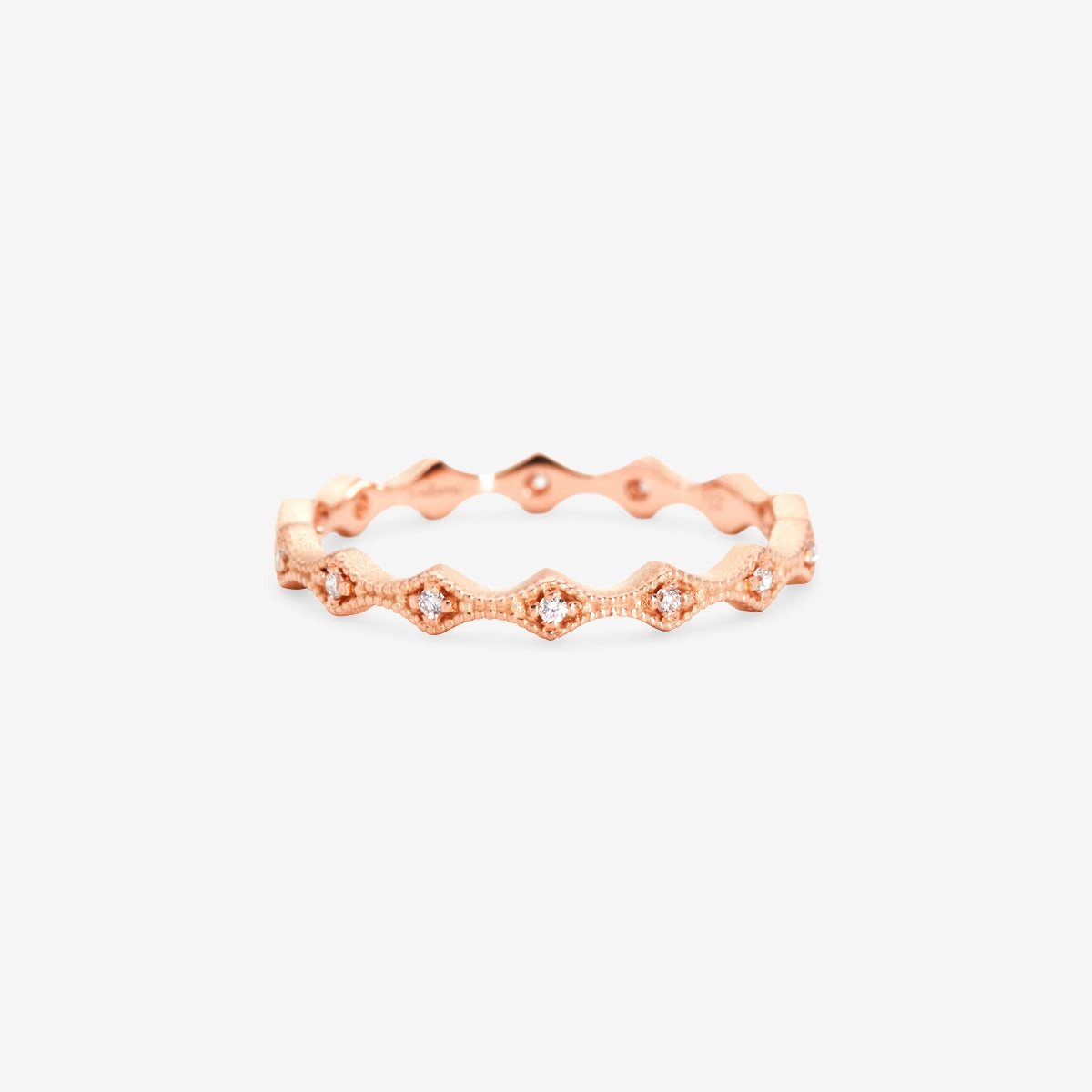 White Diamond Kite Eternity Band | R9301W