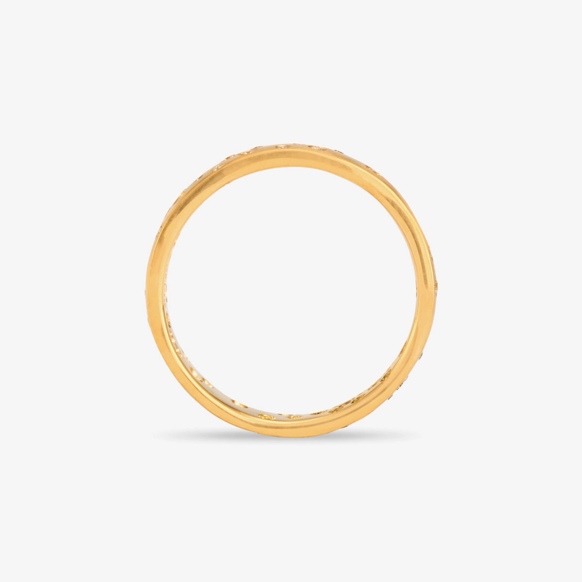 Wide White Diamond Starry Night Band | R7102W